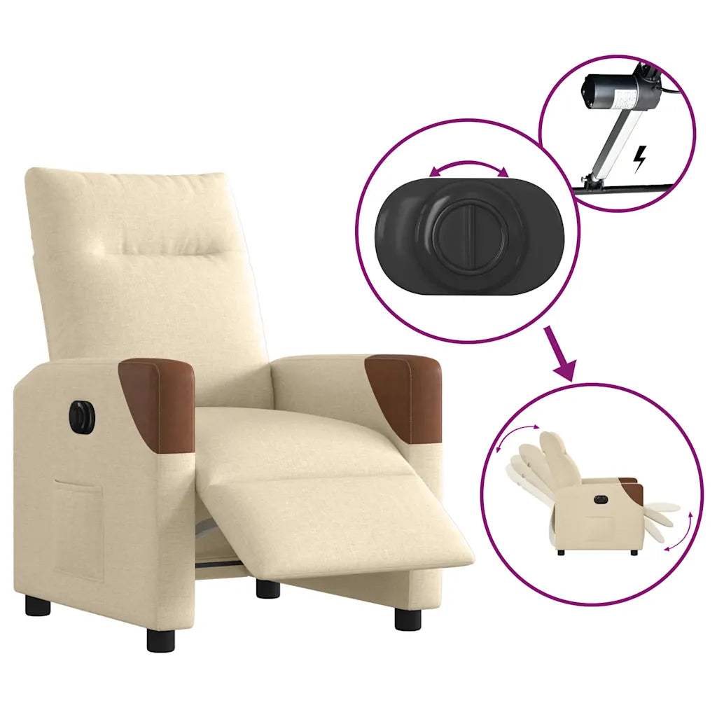 Un Fauteuil Inclinable Electrique ultra confortable et simple d'utilisation.