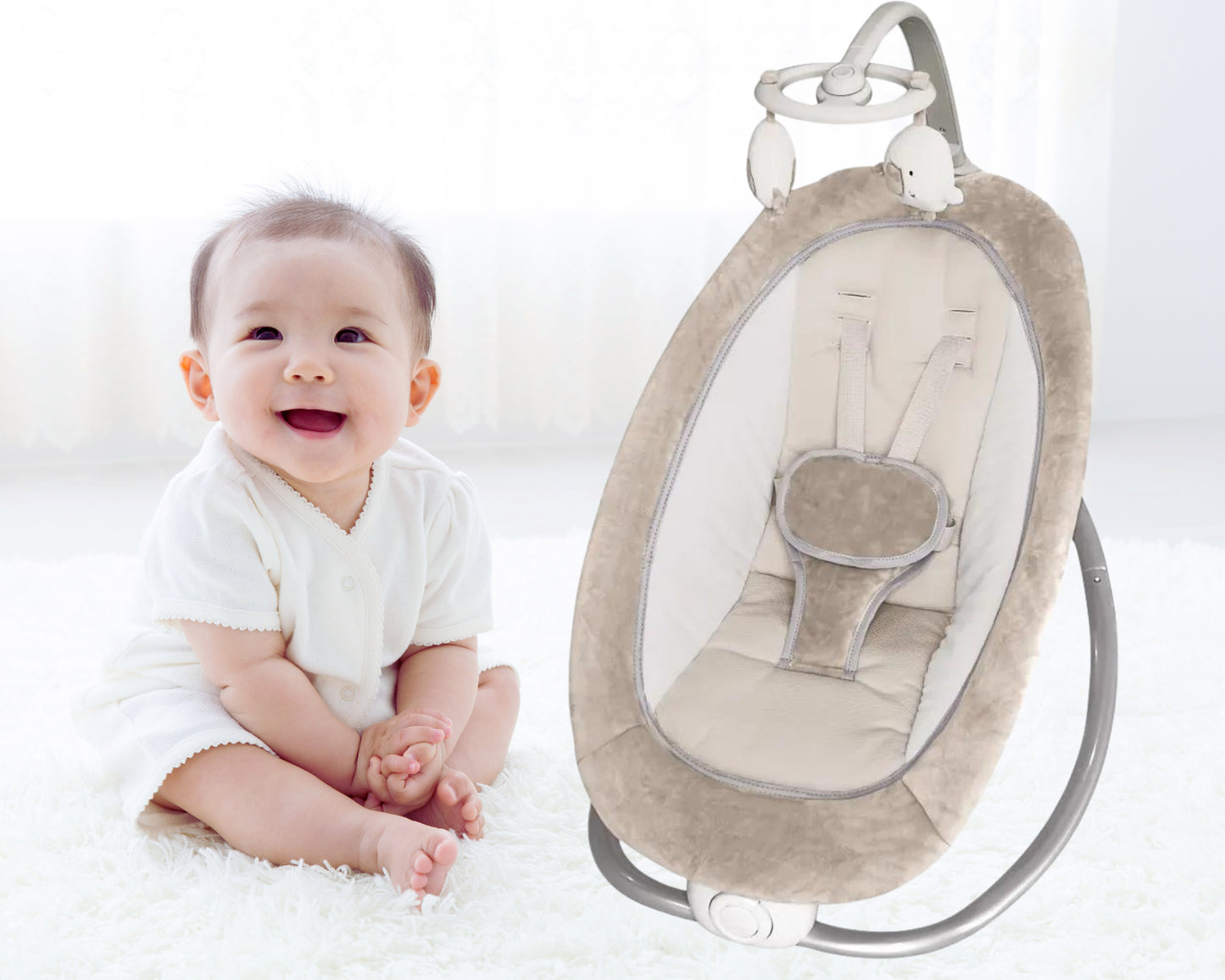 Une Chaise à Bascule Bébé