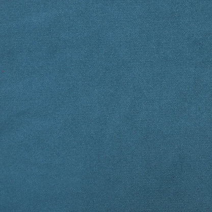 Un Fauteuil à Bascule en Velours bleu.