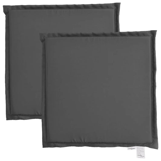 2 Coussins 45x45 disponibles en différents coloris.