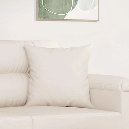 Coussin Beige : microfibre 100 % polyester