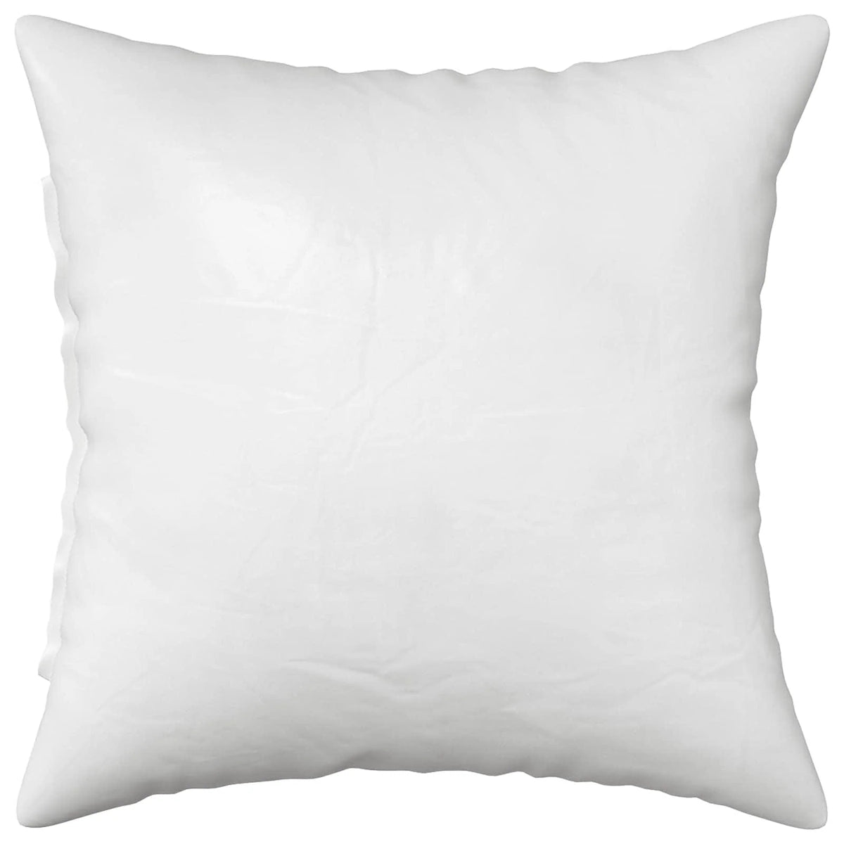 Coussin Blanc : lin synthétique 100 % polyester