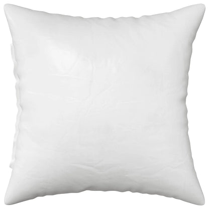 Coussin Blanc : lin synthétique 100 % polyester