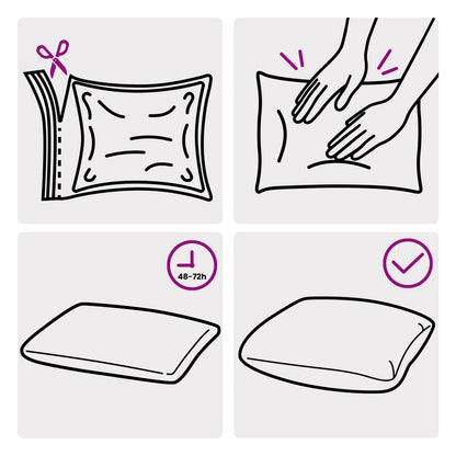 Coussin Blanc : pour la décoration du salon