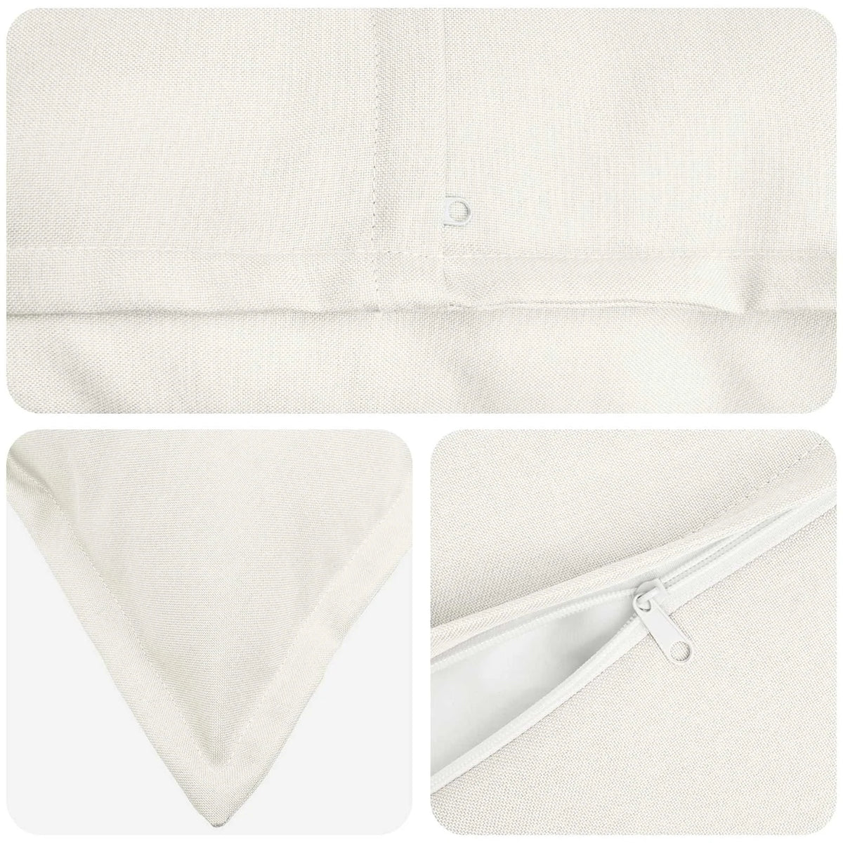 Coussin Blanc : coloris blanc
