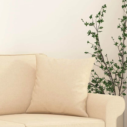 Coussin Creme crème : tissu 100 % polyester