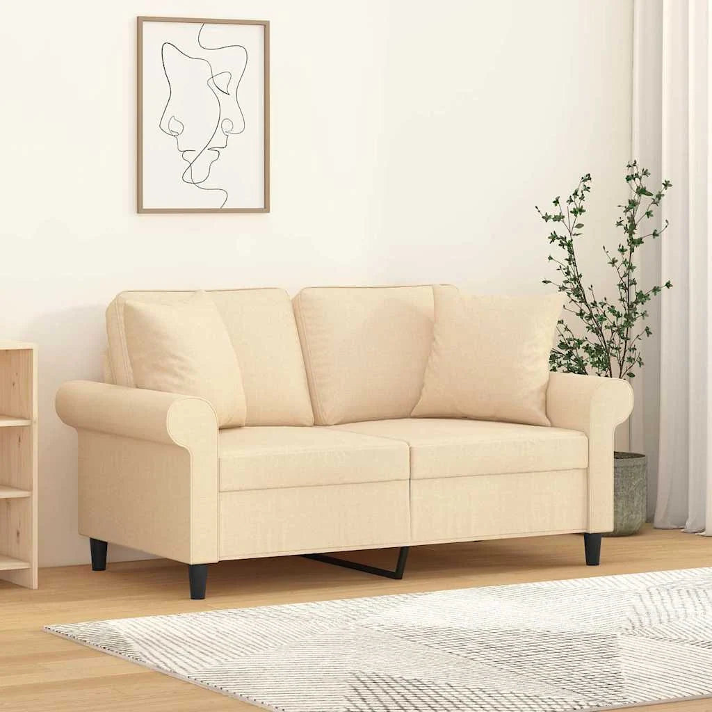 Coussin Creme crème : 40 × 40 cm