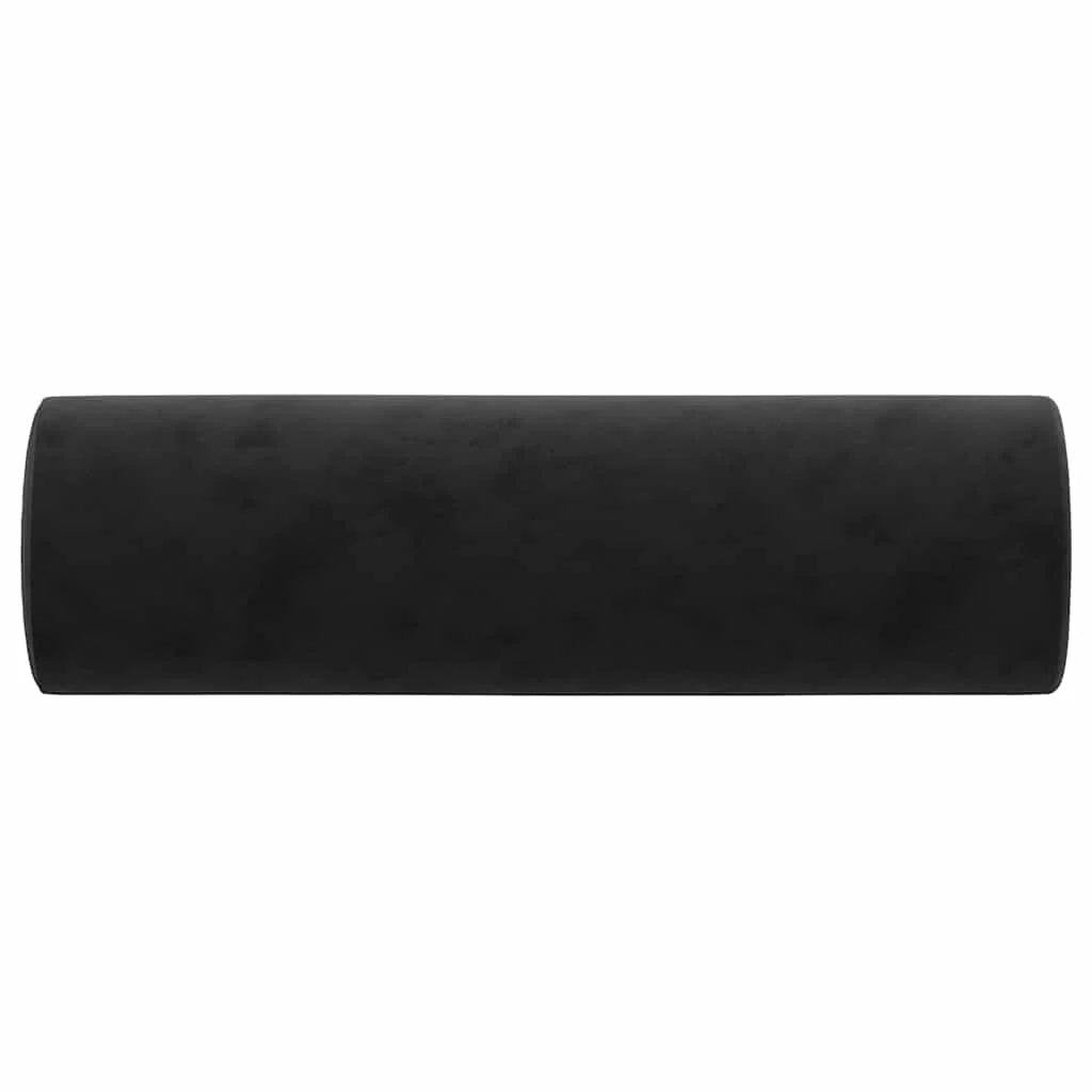 Coussin Cylindrique noir : coloris noir
