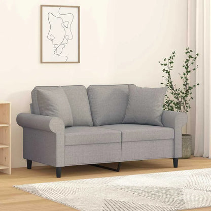 Coussin Gris gris clair : 40 × 40 cm
