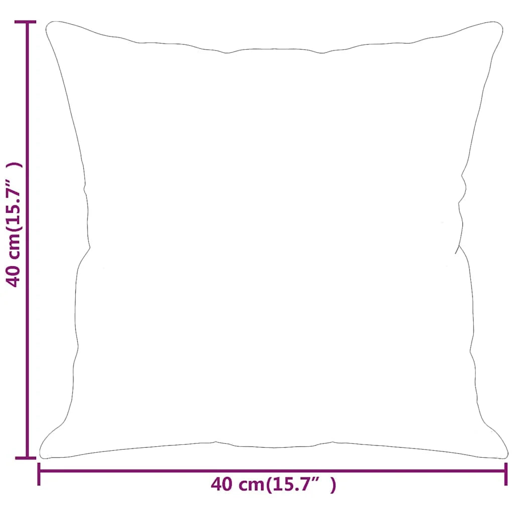 Coussin Gris gris clair : dimensions 40 × 40 cm