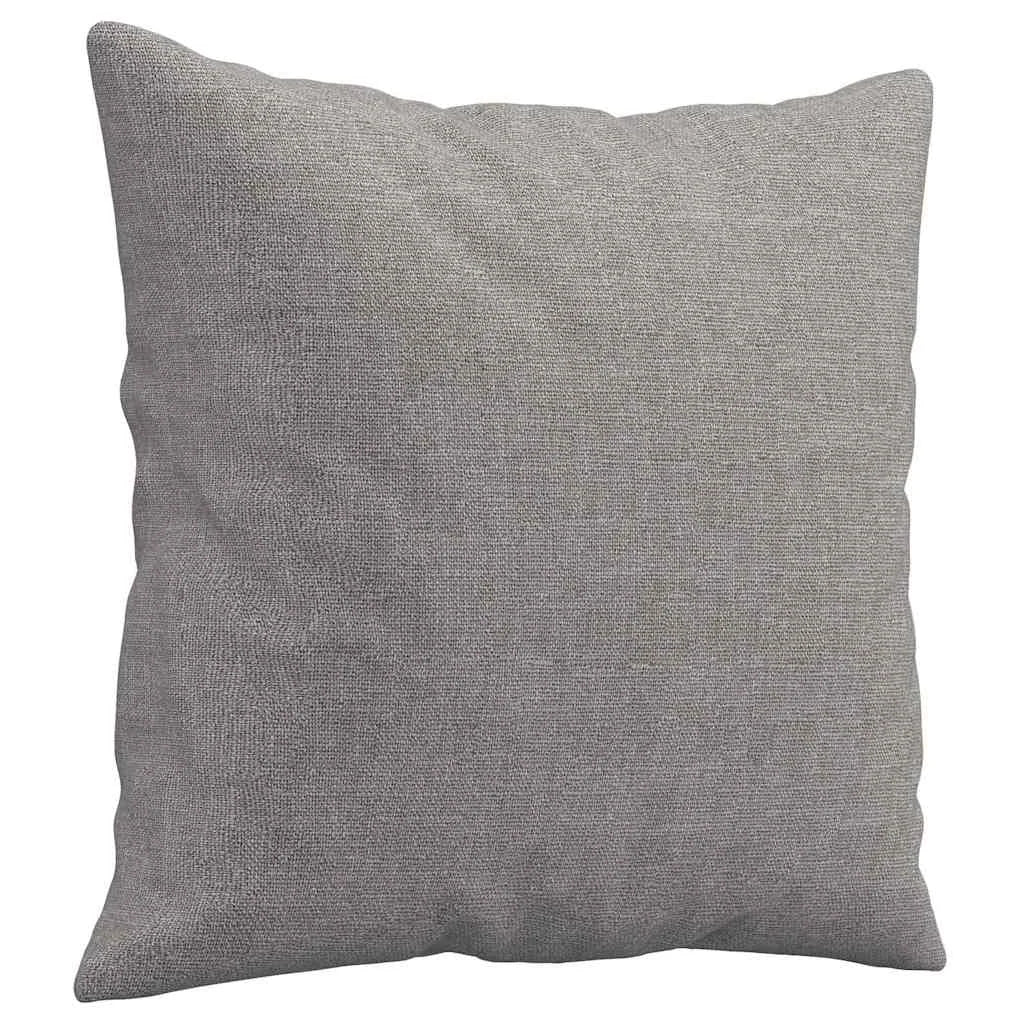 Coussin Gris gris clair : format 40 × 40 cm