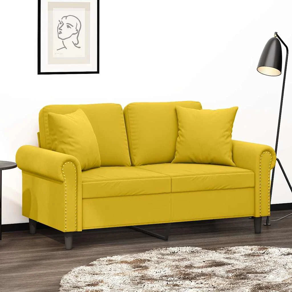 Coussin Jaune : 40 × 40 cm