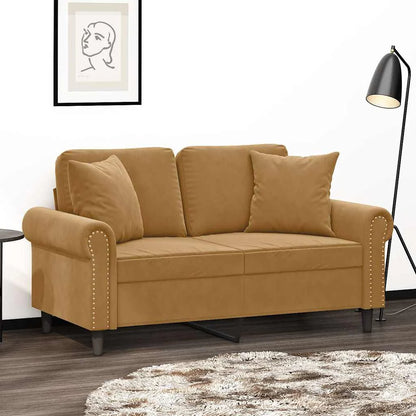 Coussin Marron : 40 × 40 cm