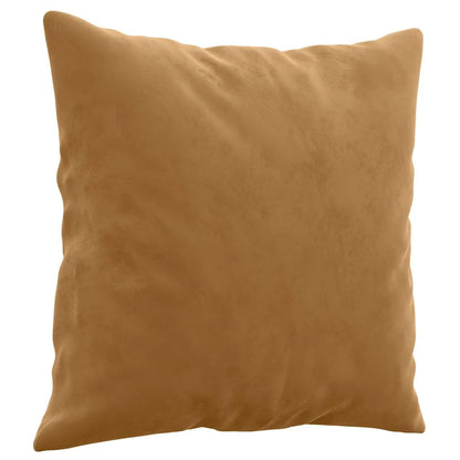 Coussin Marron : format 40 × 40 cm