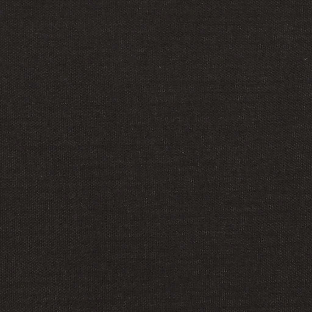 Coussin Noir : garnissage fibres de polypropylène (PP)