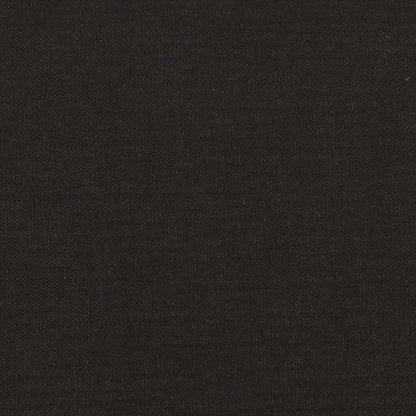 Coussin Noir : garnissage fibres de polypropylène (PP)