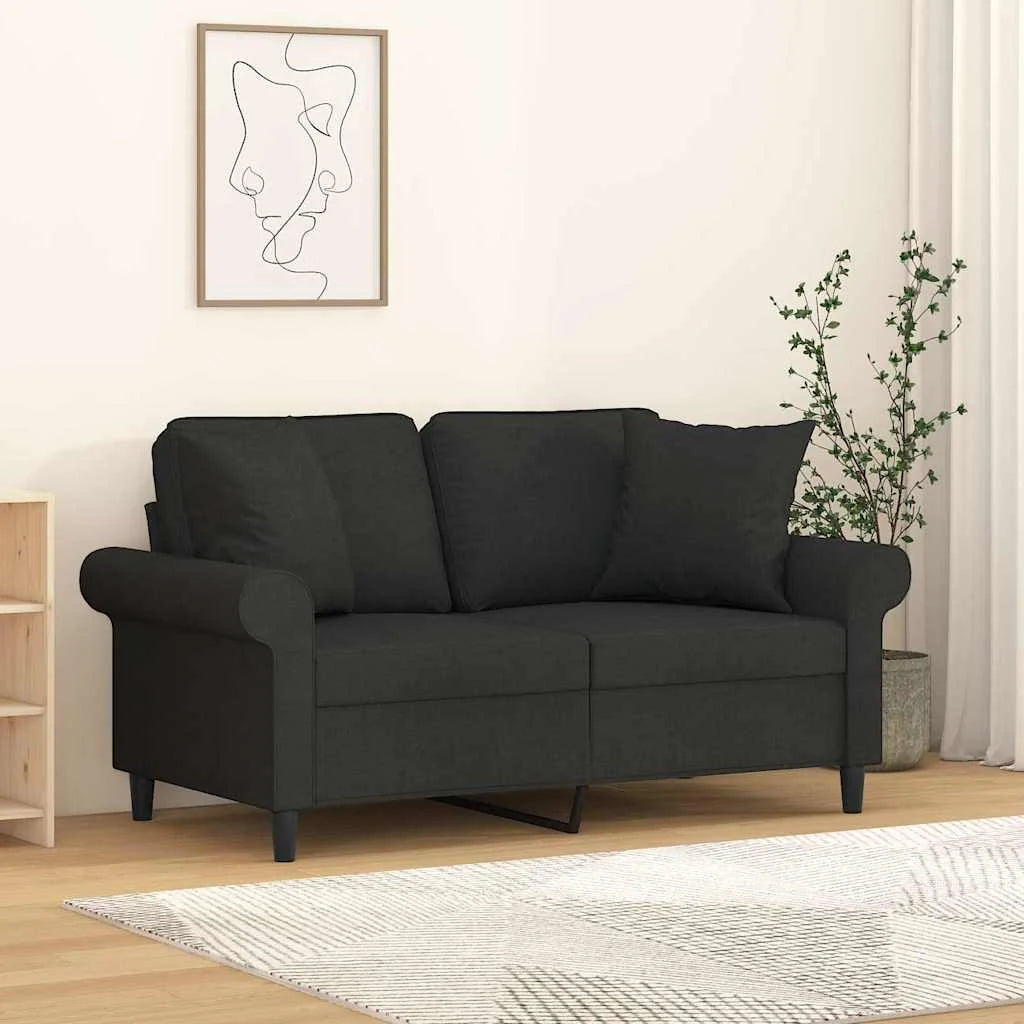 Coussin Noir : 40 × 40 cm