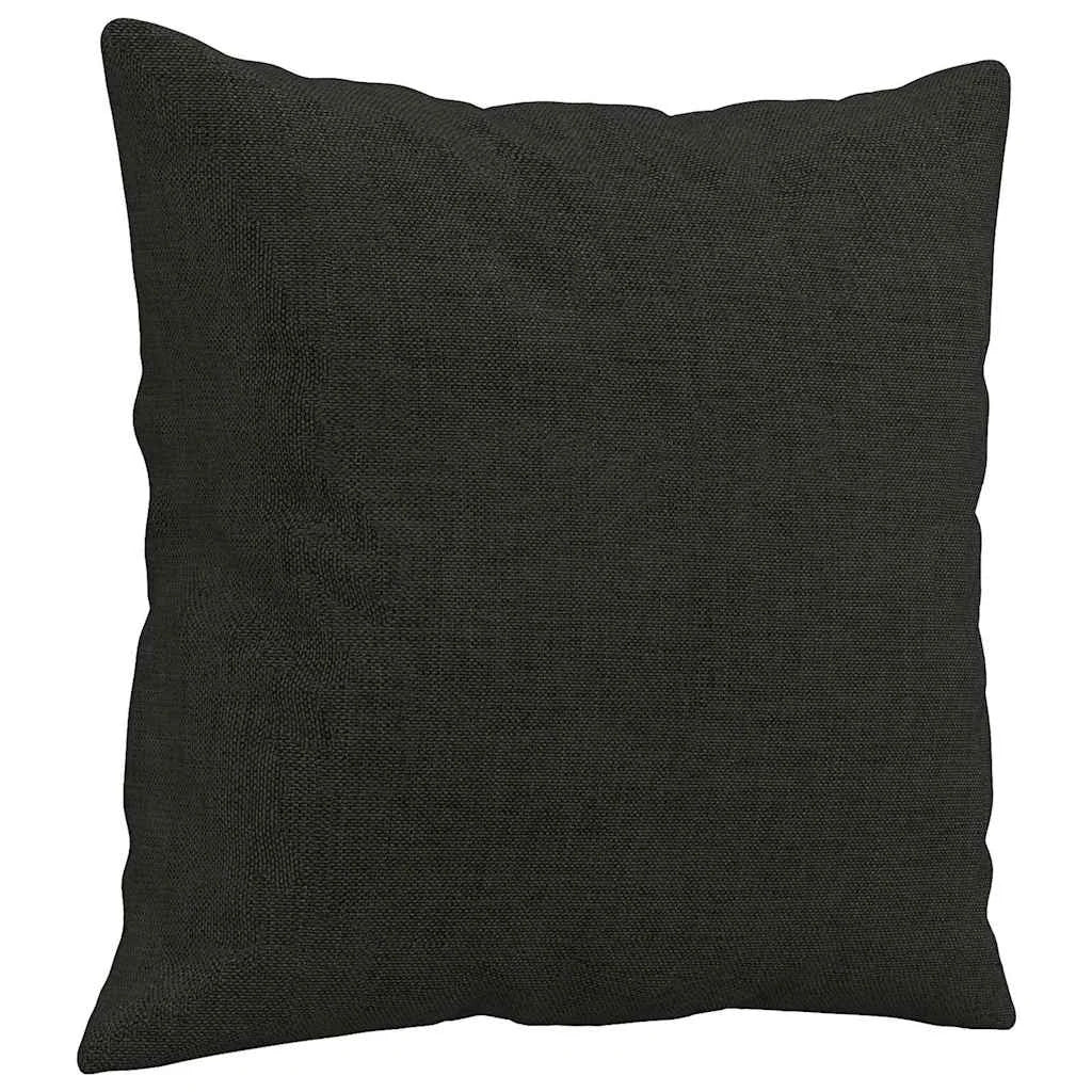 Coussin Noir : format 40 × 40 cm