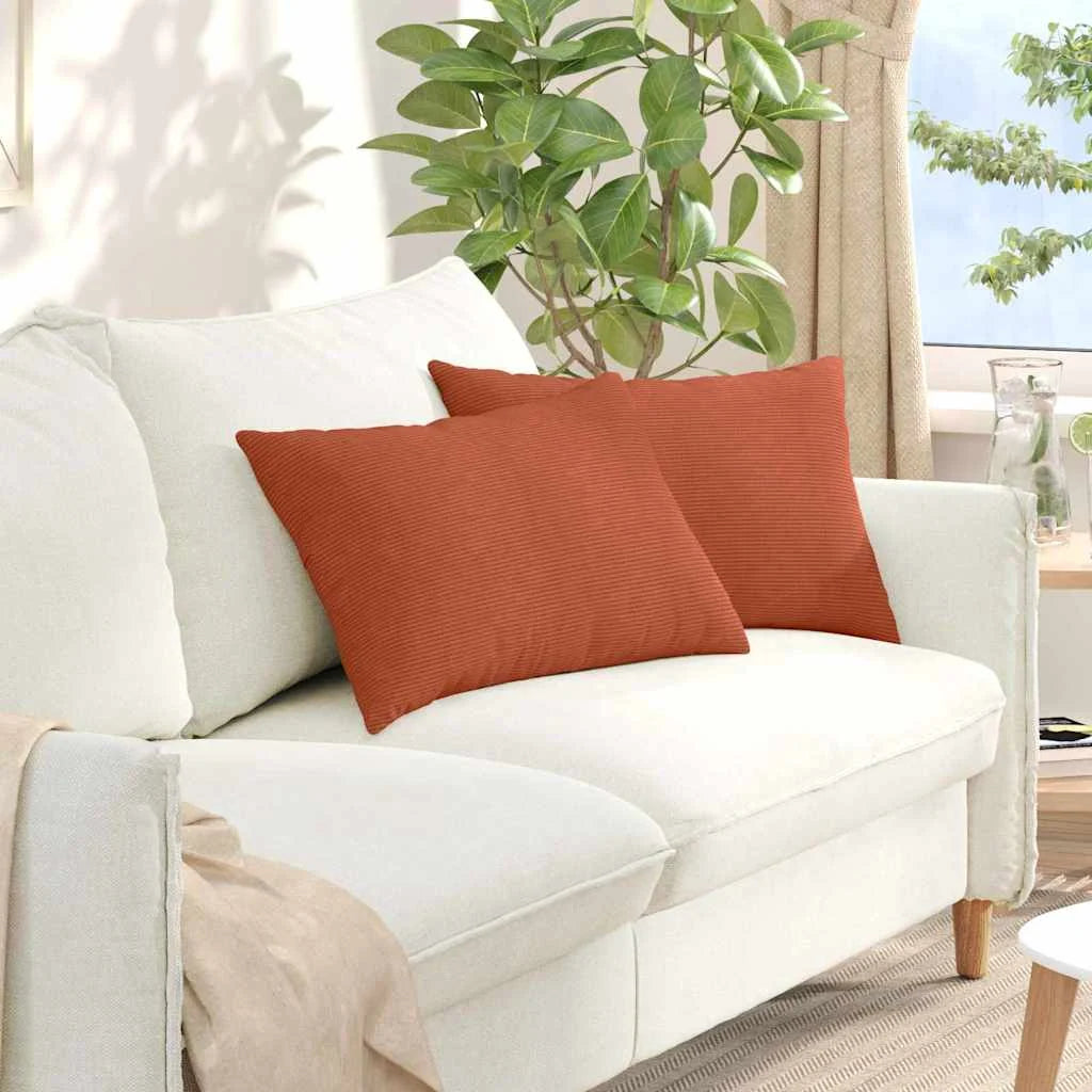 Coussin Orange rouge orange : 60 × 40 × 20 cm