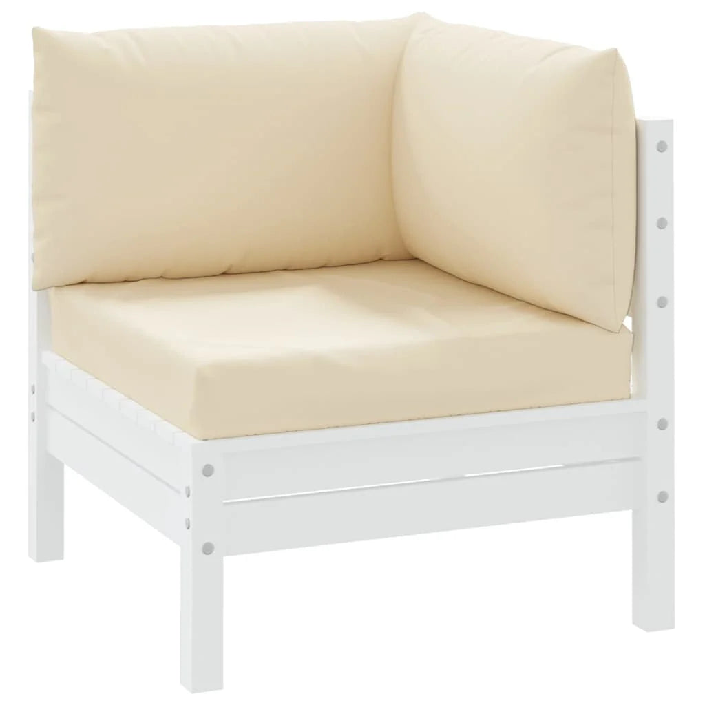 Coussin Palette beige : textile pour le coin détente