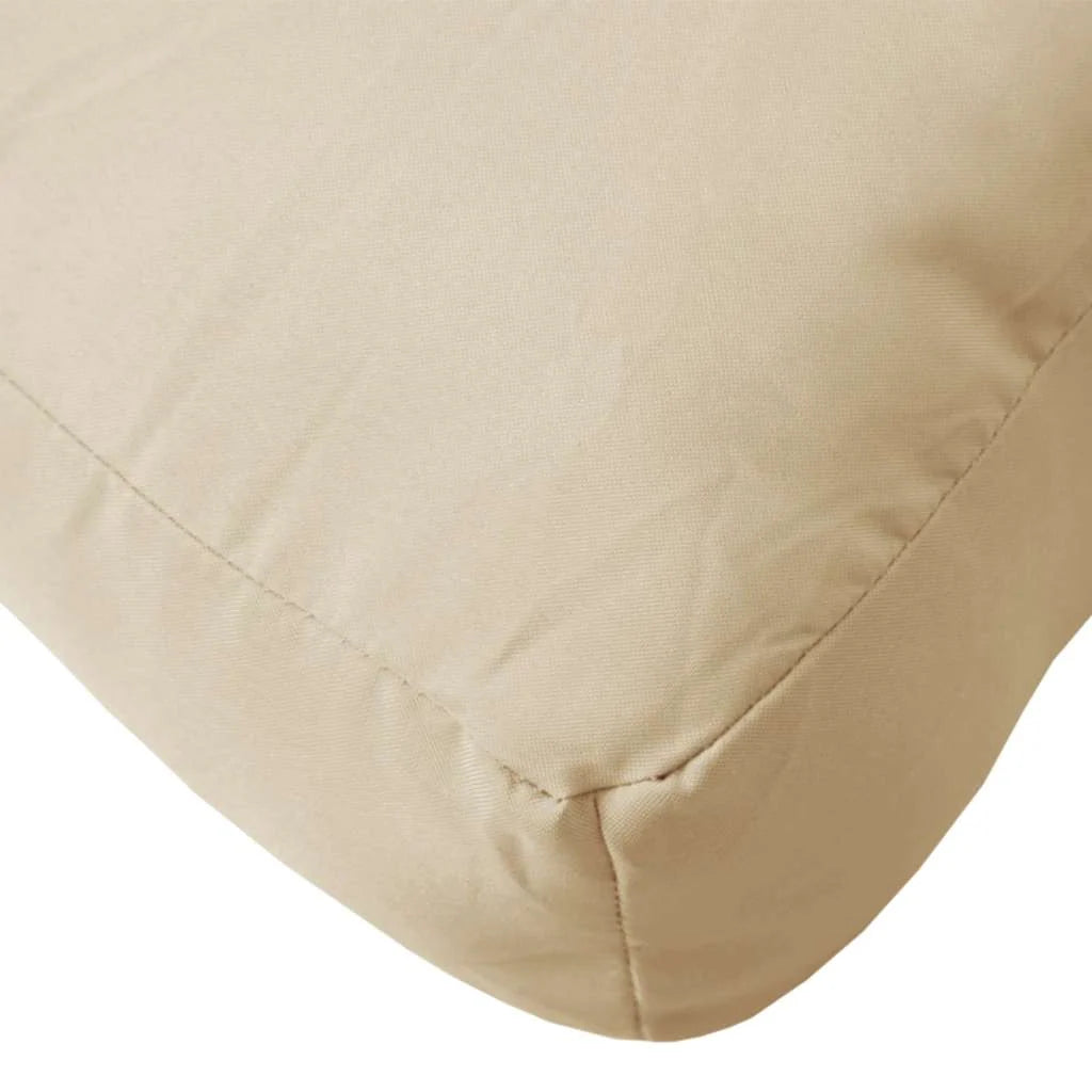 Coussin Palette beige : dimensions assise 60 × 60 × 6 cm