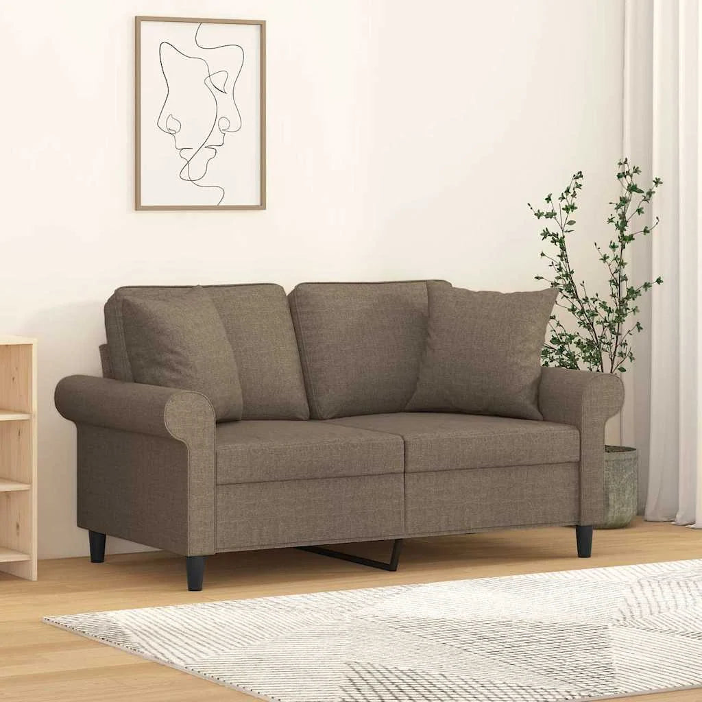 Coussin Taupe : 40 × 40 cm