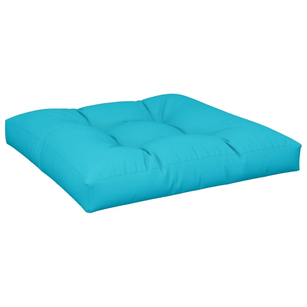 Coussin Turquoise : tissu 100 % polyester