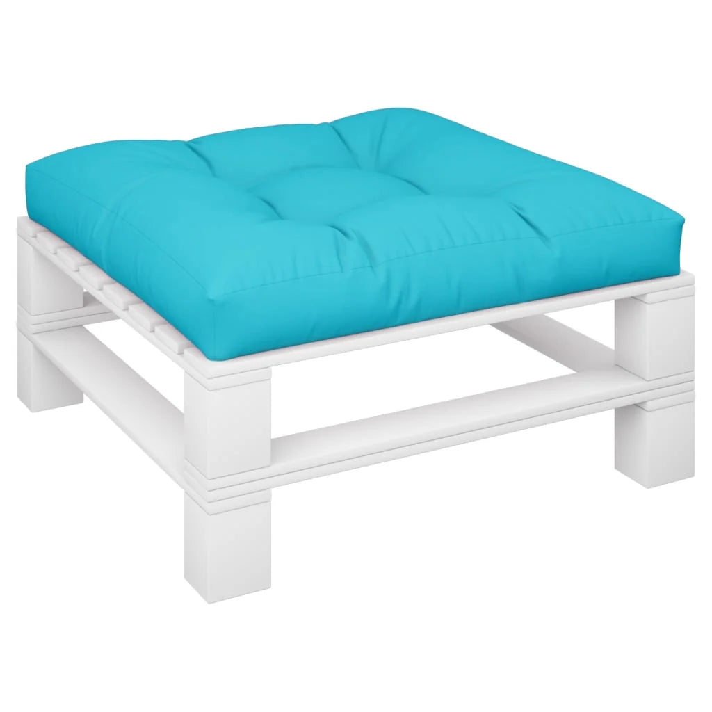 Coussin Turquoise : textile pour le coin détente