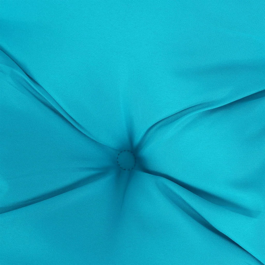 Coussin Turquoise : dimensions 70 × 70 × 12 cm