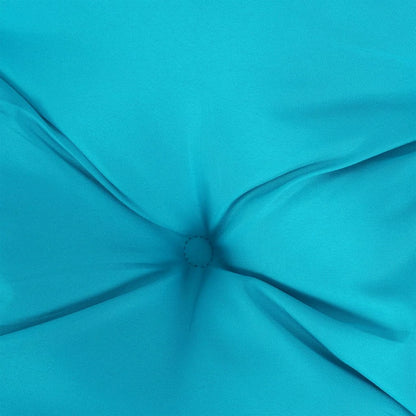 Coussin Turquoise : dimensions 70 × 70 × 12 cm