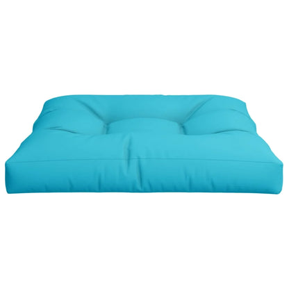 Coussin Turquoise : format 70 × 70 × 12 cm