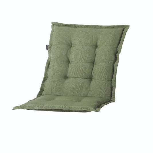 Un Coussin Vert Sauge très chic parfait pour l'extérieur mais aussi pour l'intérieur.