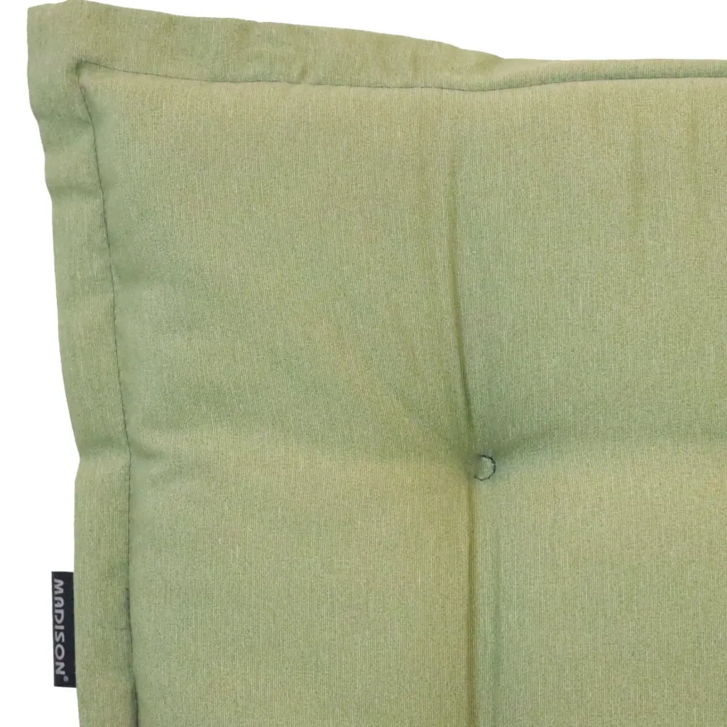 Un Coussin Vert Sauge très chic parfait pour l'extérieur mais aussi pour l'intérieur.