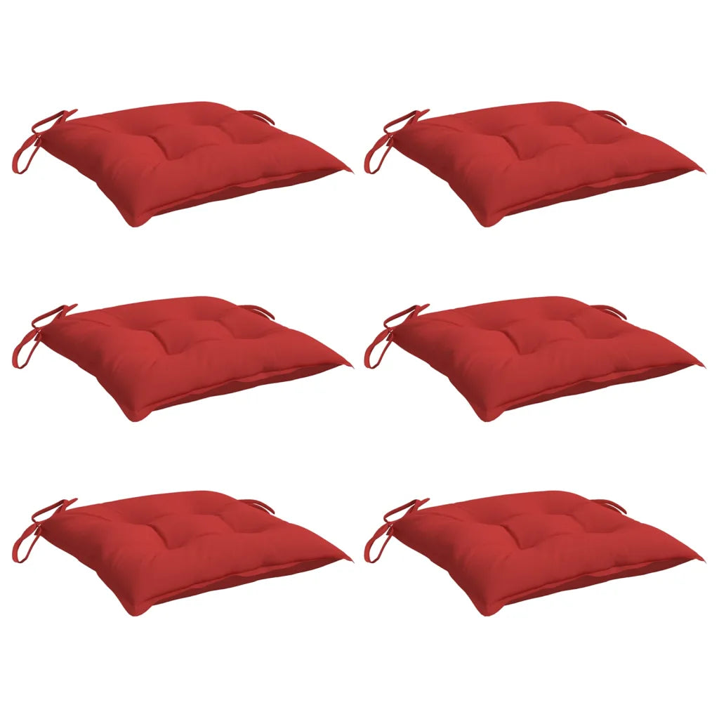 Un Coussin Rouge vendu par 6.