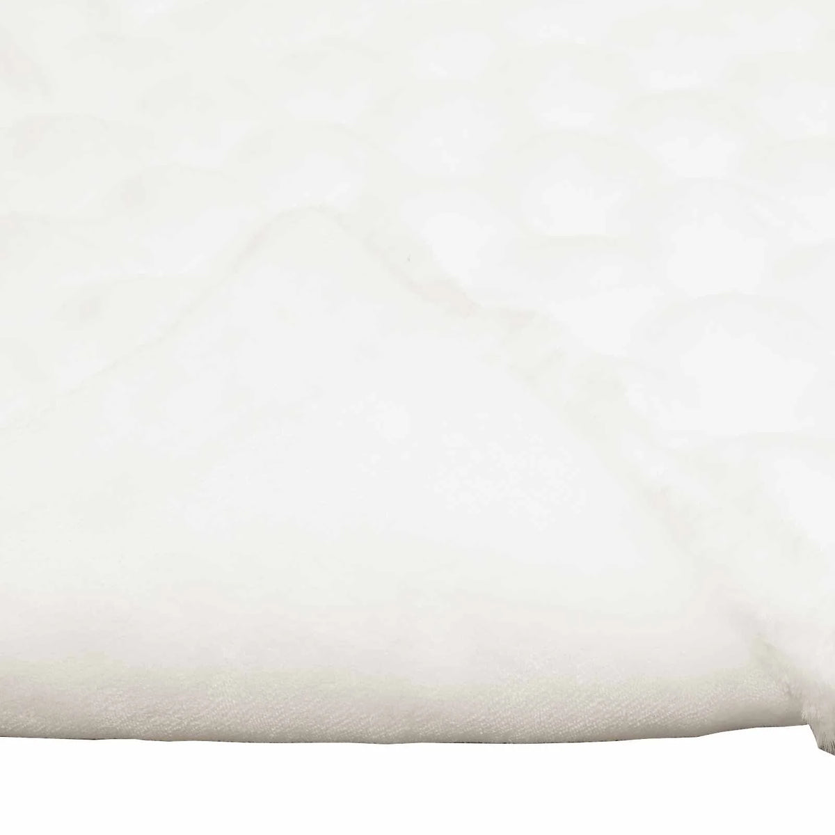 Couverture blanc de la référence Couverture Fausse Fourrure Blanche