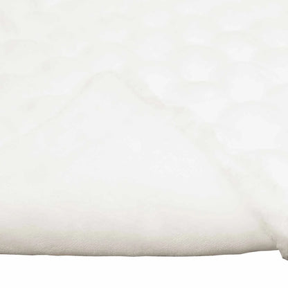 Couverture blanc de la référence Couverture Fausse Fourrure Blanche