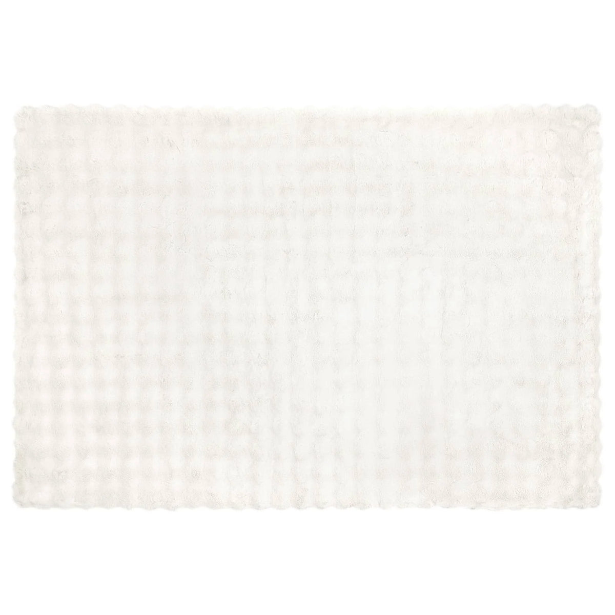Textile blanc du modèle Couverture Fausse Fourrure Blanche