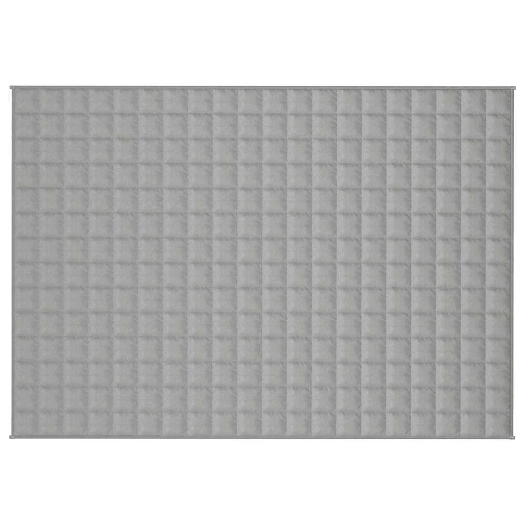 Couverture Lestée 10 Kg gris, extérieur coton
