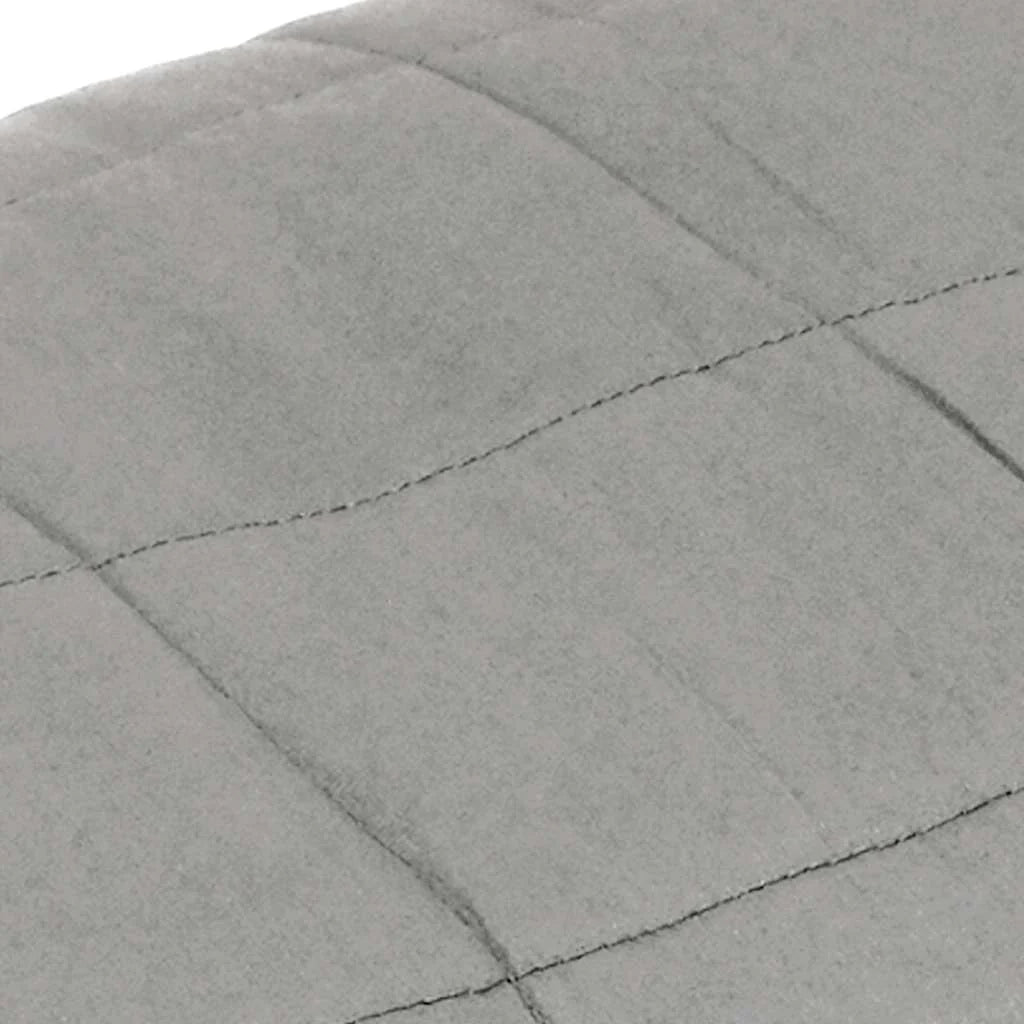Couverture Lestée 15kg au format 220 x 235 cm, modèle gris
