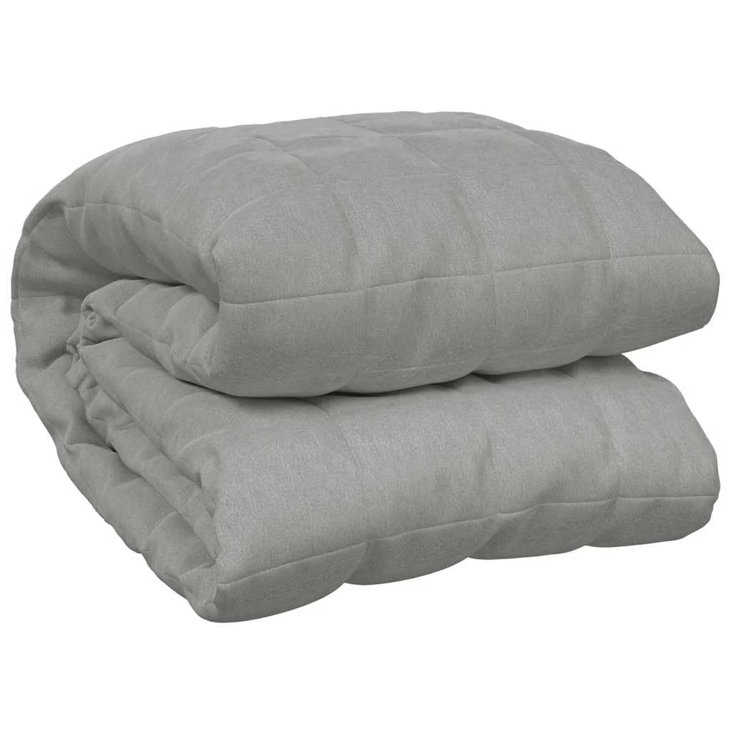 Couverture Lestée 15kg, coloris gris, format 220 x 235 cm