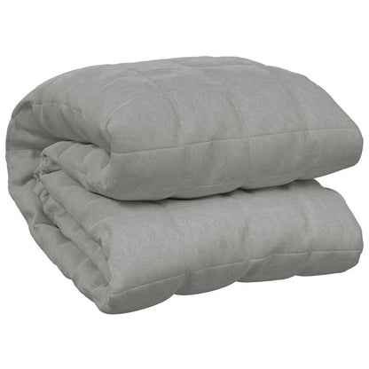 Couverture Lestée 15kg, coloris gris, format 220 x 235 cm