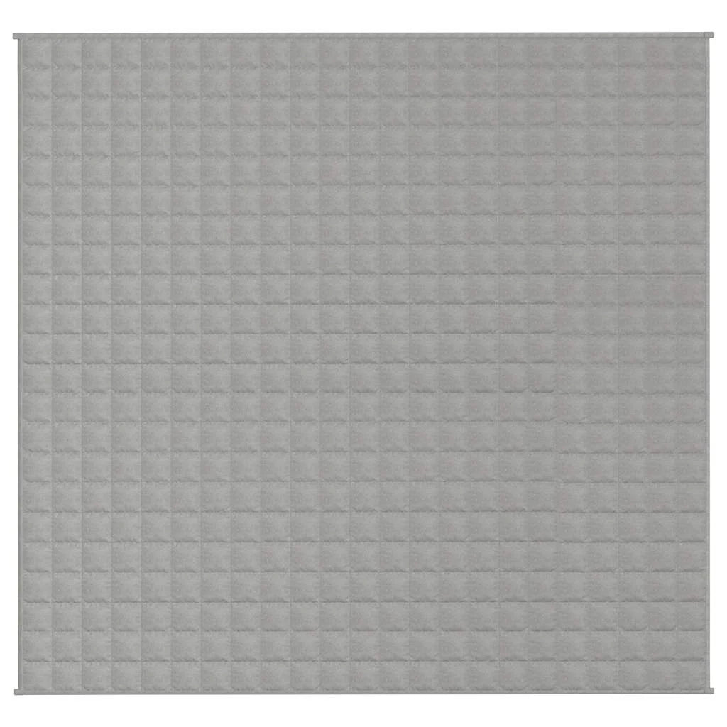 Couverture Lestée 15kg gris, extérieur coton