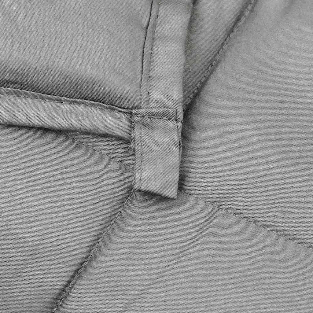 Textile gris du modèle Couverture Lestée 7kg