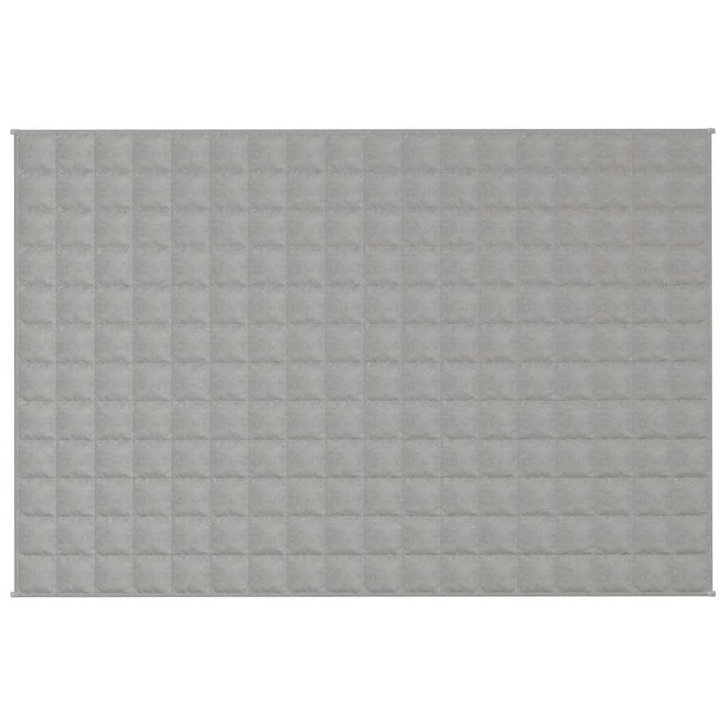 Couverture Lestée 9 Kg gris, extérieur coton