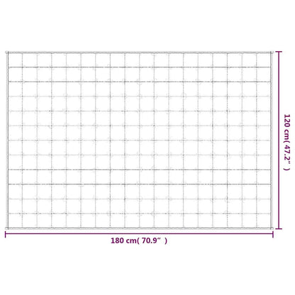 Couverture gris de la référence Couverture Lestée 9 Kg