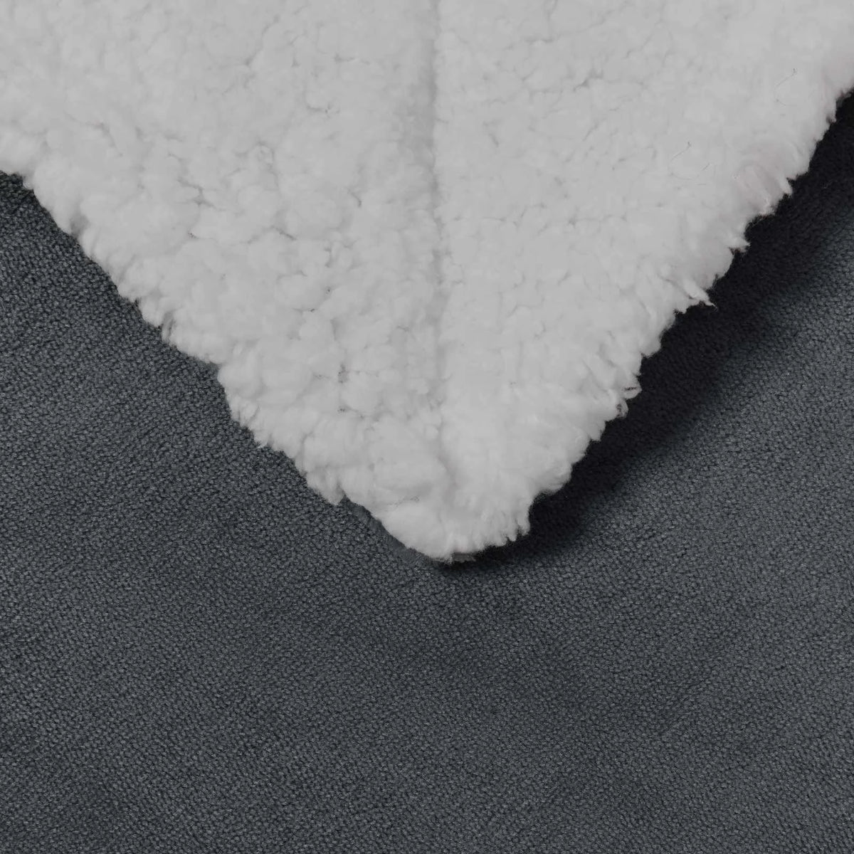 Textile gris foncé du modèle Couverture Polaire Épaisse