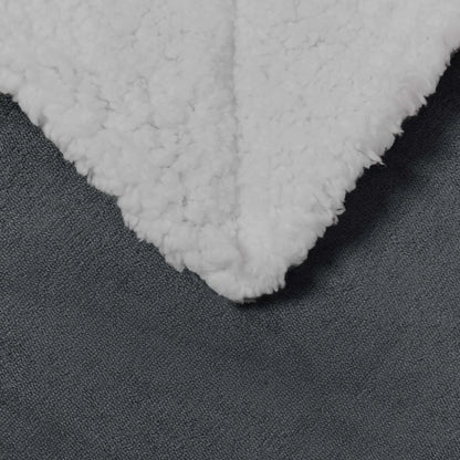 Textile gris foncé du modèle Couverture Polaire Épaisse
