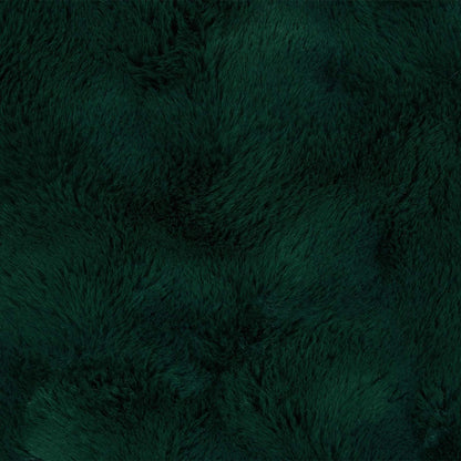 Modèle Couverture Verte en fausse fourrure en polyester