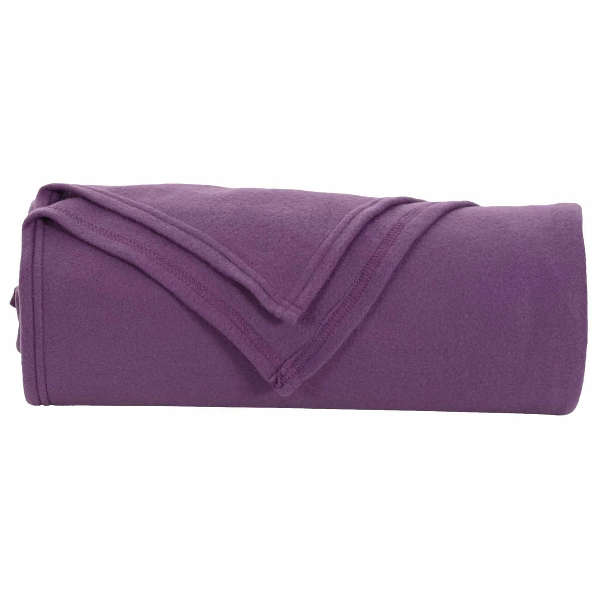 Couverture Violette au format 240 x 220 cm, modèle pourpre