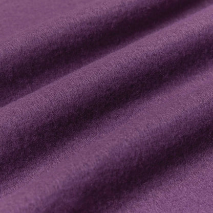 Couverture Violette, polaire polyester, coloris pourpre
